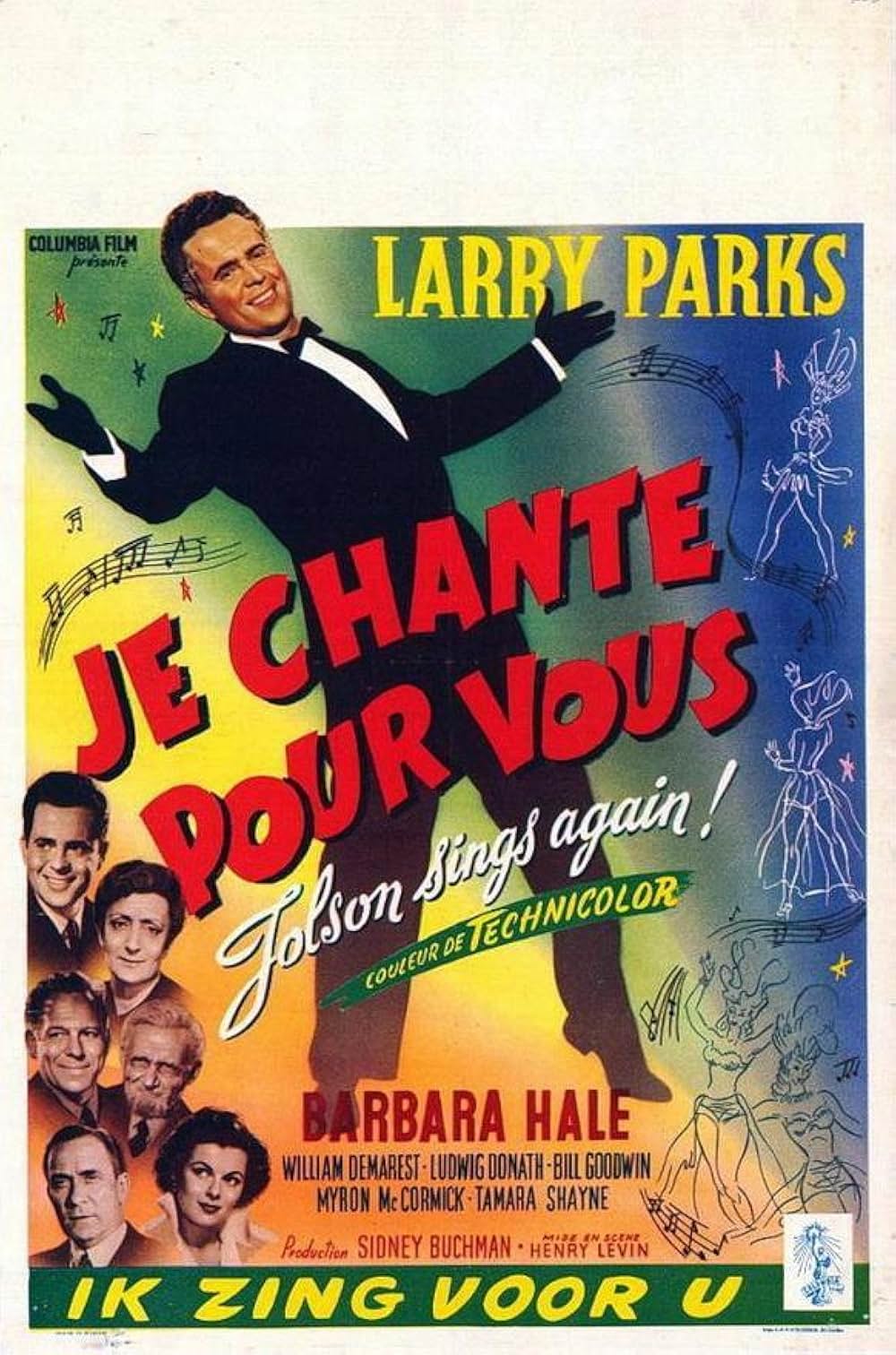 ジョルスン再び歌うの画像