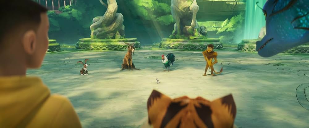 ガーディアンと魔法の虎の画像