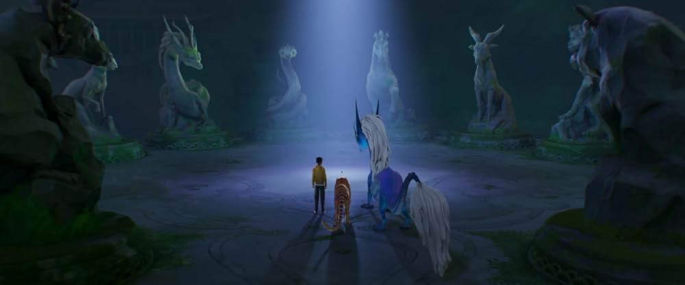 ガーディアンと魔法の虎の画像