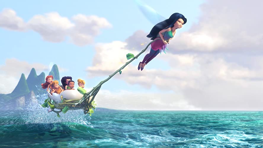 ティンカー・ベルとネバーランドの海賊船の画像