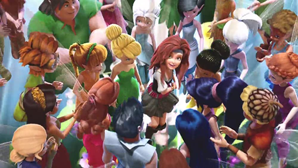 ティンカー・ベルとネバーランドの海賊船の画像