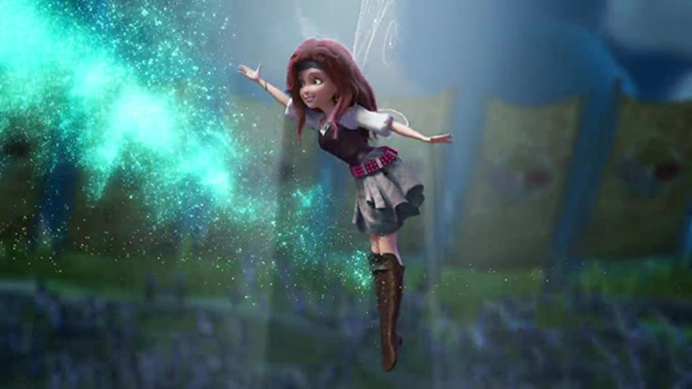 ティンカー・ベルとネバーランドの海賊船の画像