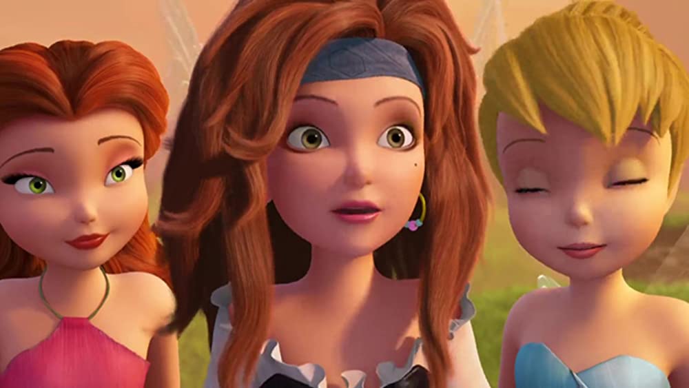 ティンカー・ベルとネバーランドの海賊船の画像