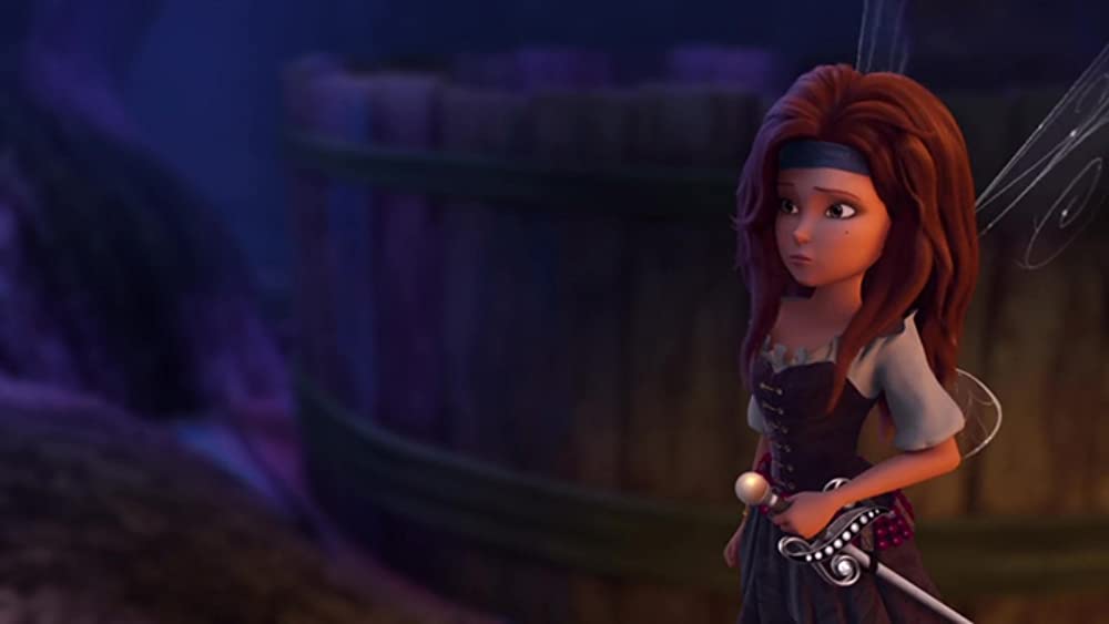 ティンカー・ベルとネバーランドの海賊船の画像