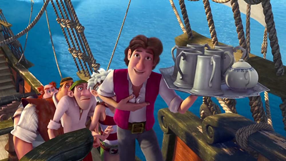 ティンカー・ベルとネバーランドの海賊船の画像