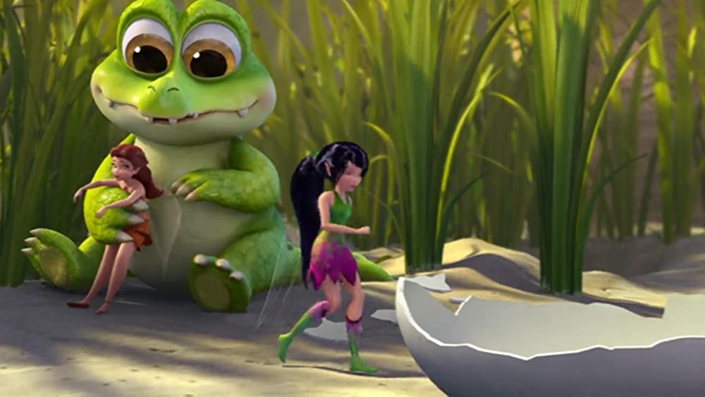 ティンカー・ベルとネバーランドの海賊船の画像