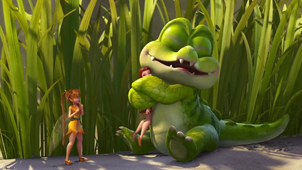 ティンカー・ベルとネバーランドの海賊船の画像