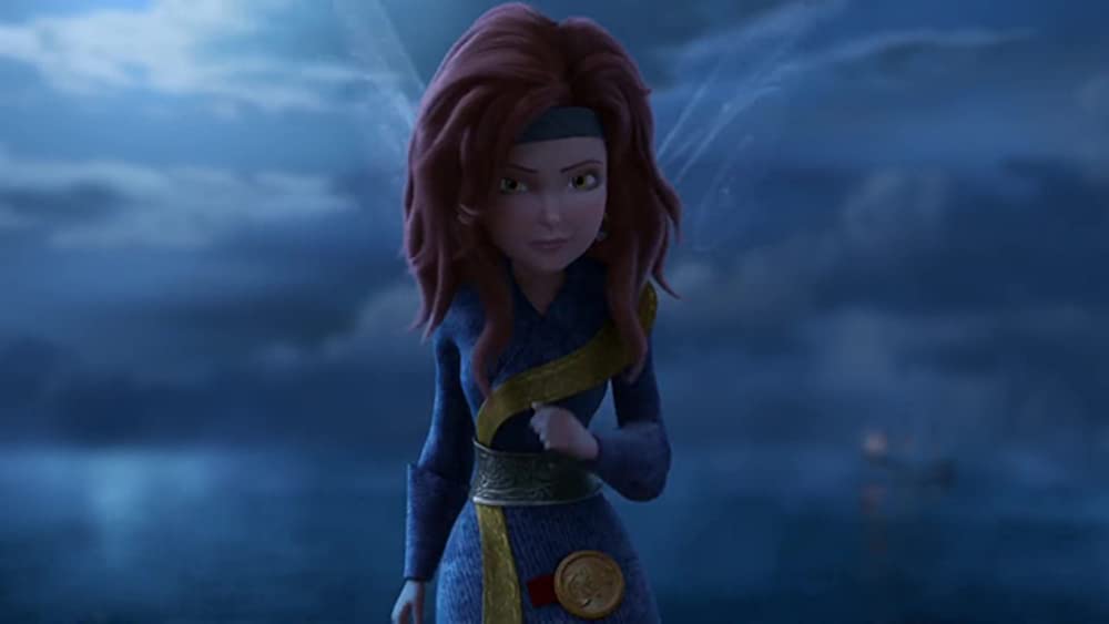 ティンカー・ベルとネバーランドの海賊船の画像