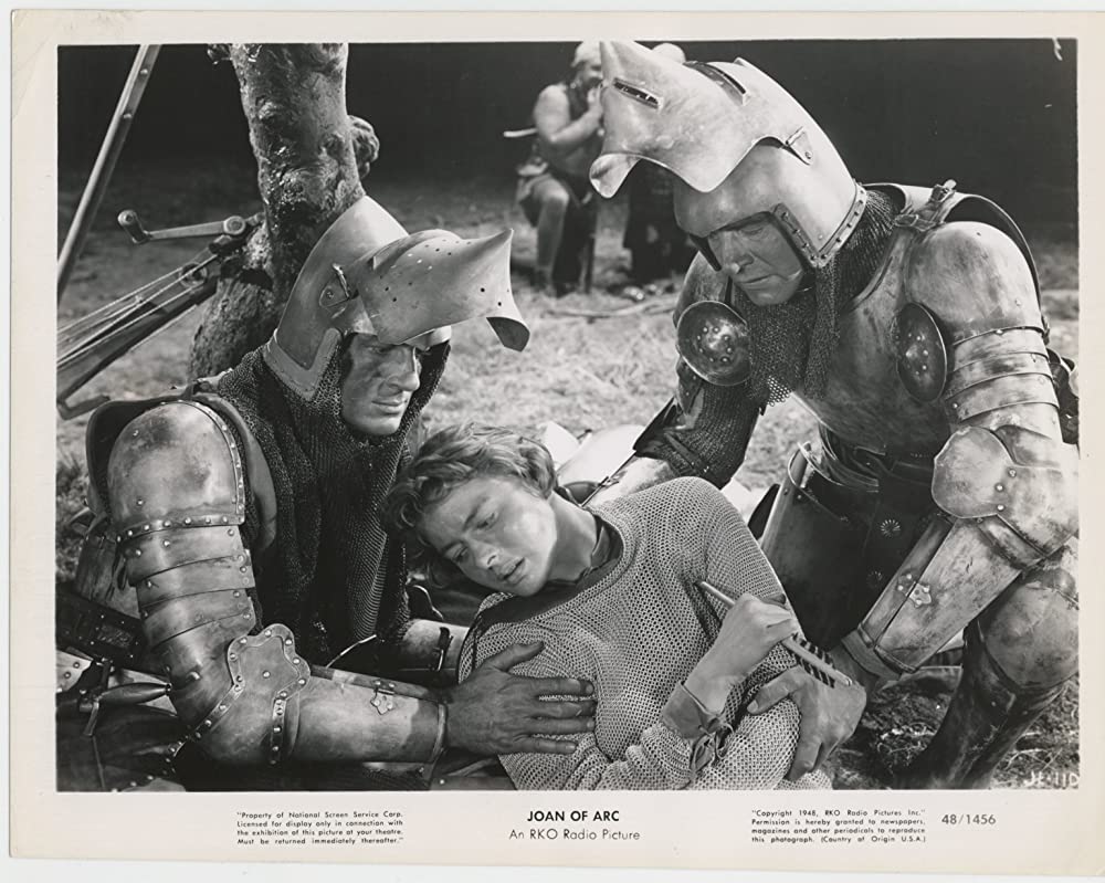 「ジャンヌ・ダーク」イングリッド・バーグマン & リーフ・エリクソン & リチャード・デアの画像