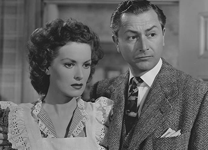 「愉快な家族」モーリン・オハラ & ロバート・ヤングの画像