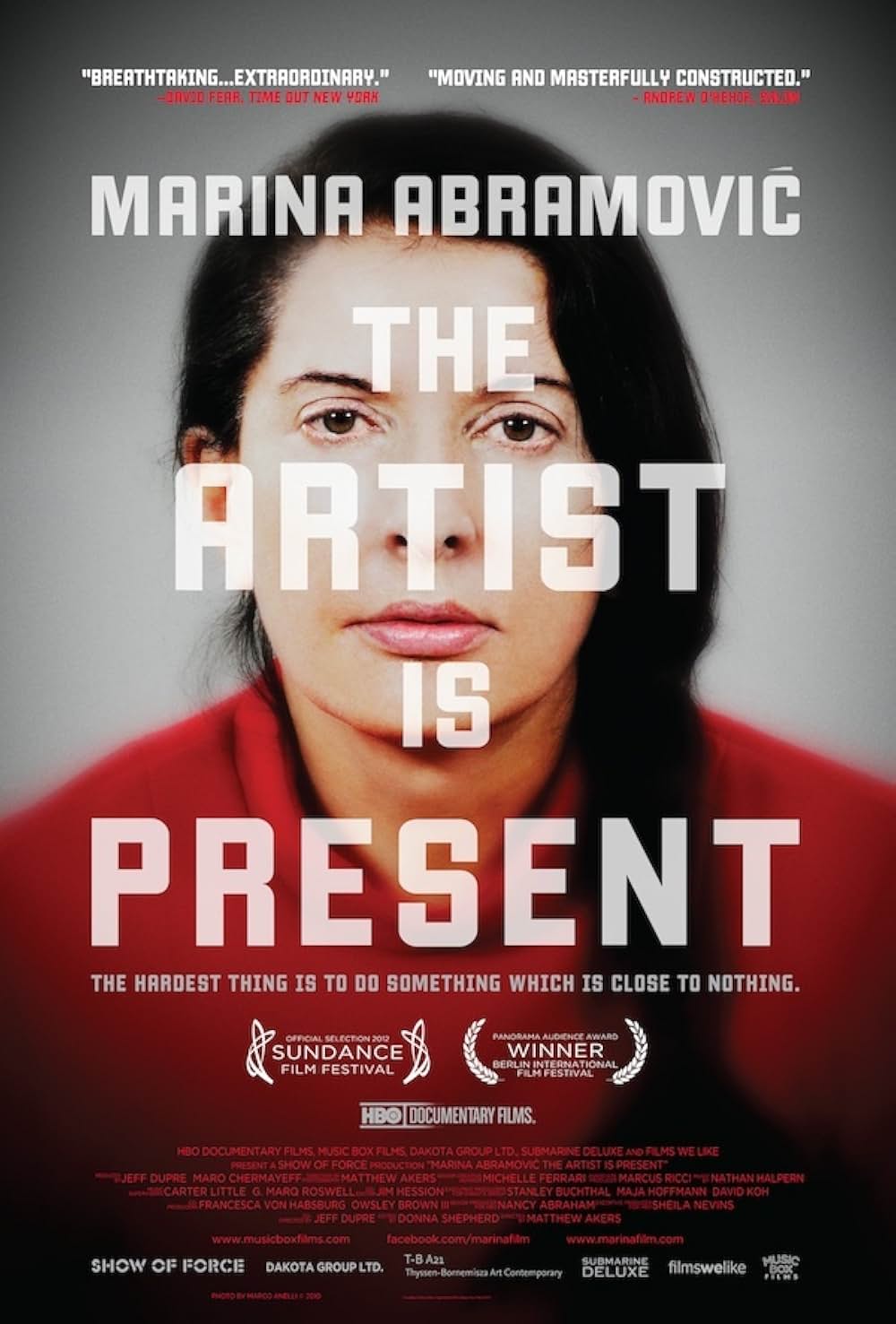 「Marina Abramovic: The Artist Is Present（原題）」の画像