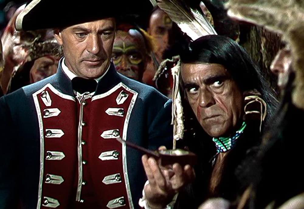 「征服されざる人々」ゲイリー・クーパー & ボリス・カーロフの画像