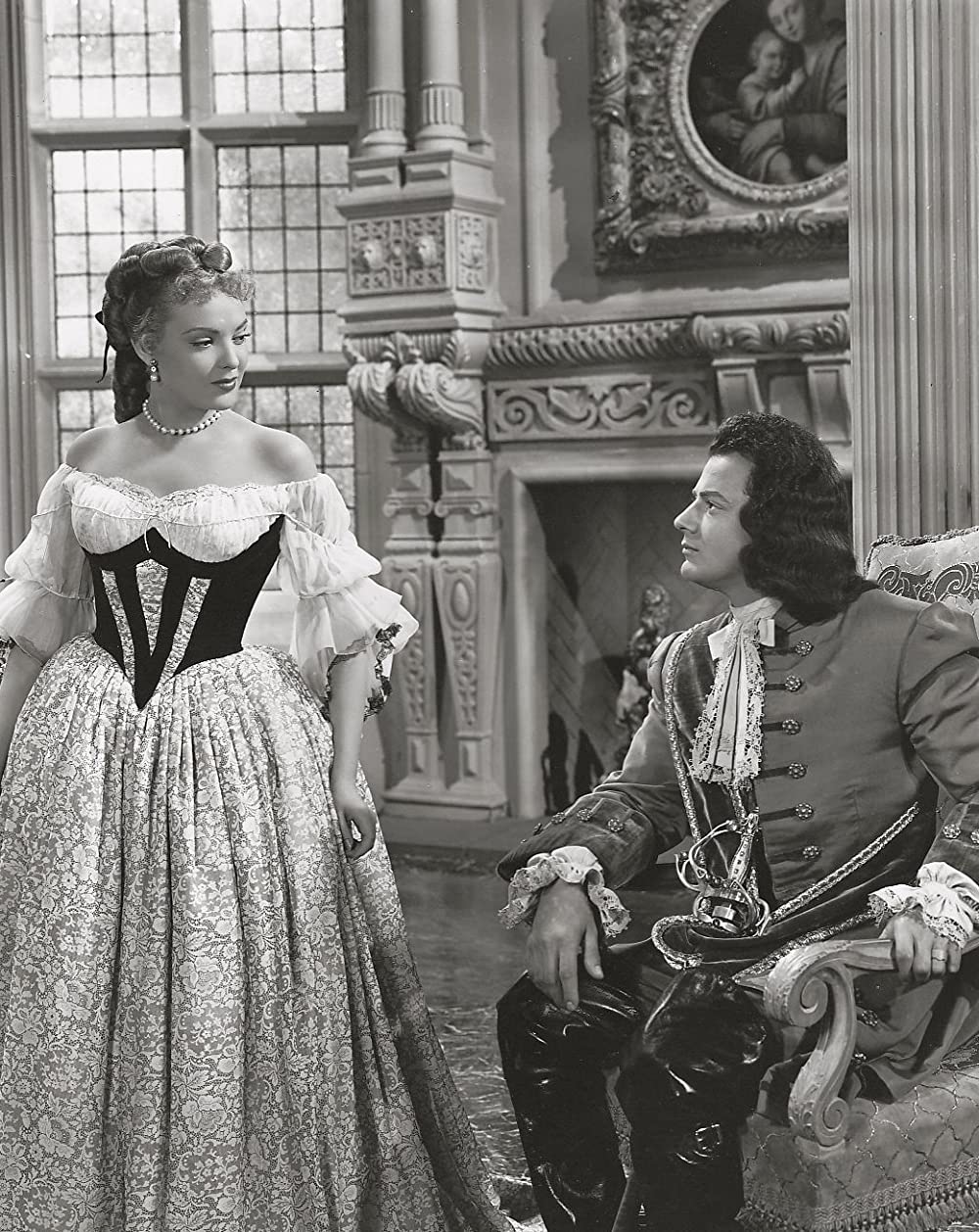 「永遠のアンバー」リンダ・ダーネル & コーネル・ワイルドの画像