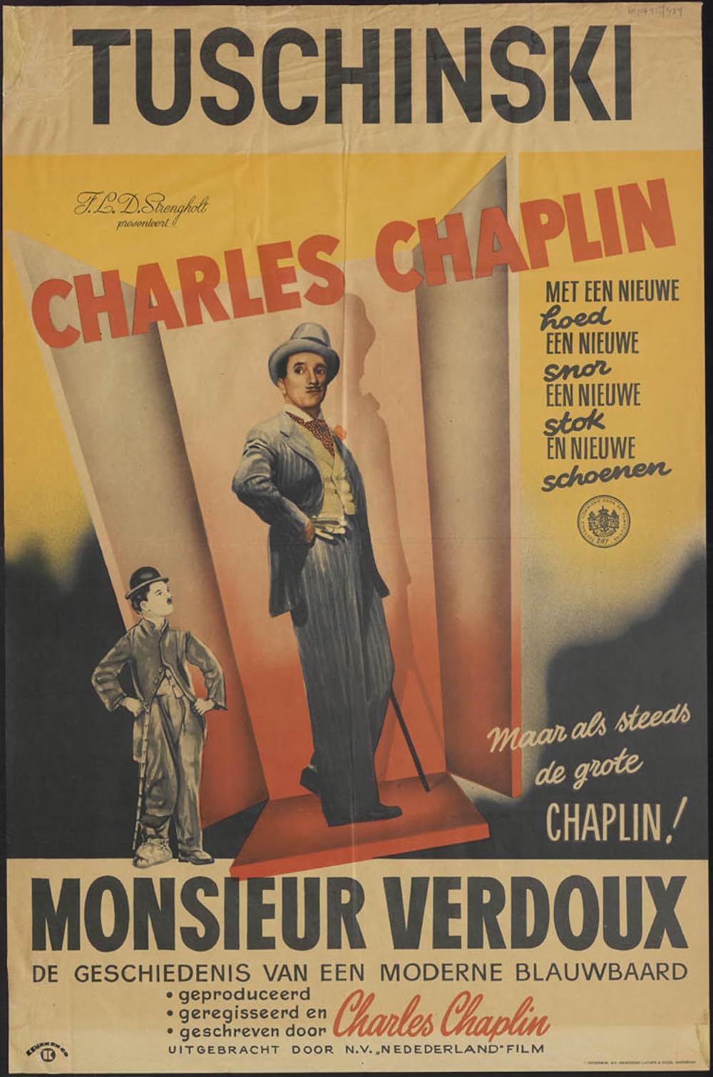 「チャップリンの殺人狂時代」の画像