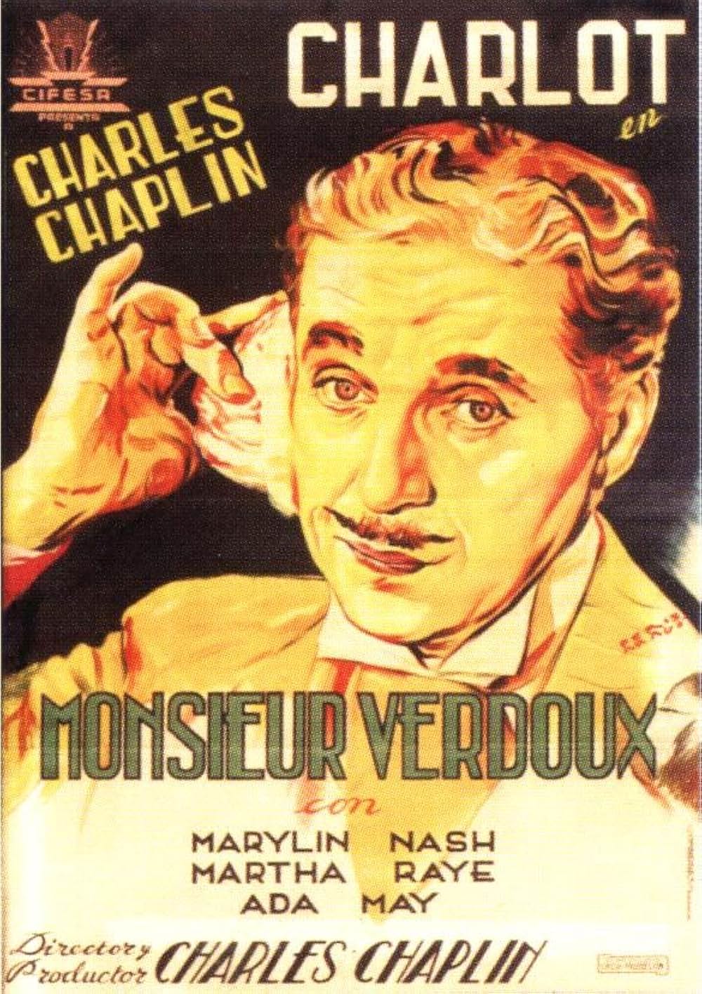 「チャップリンの殺人狂時代」の画像