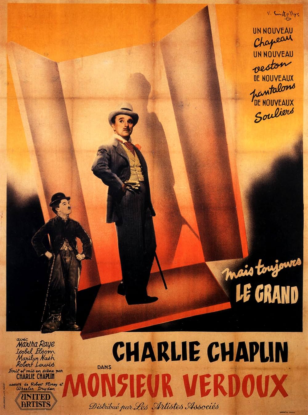 「チャップリンの殺人狂時代」の画像