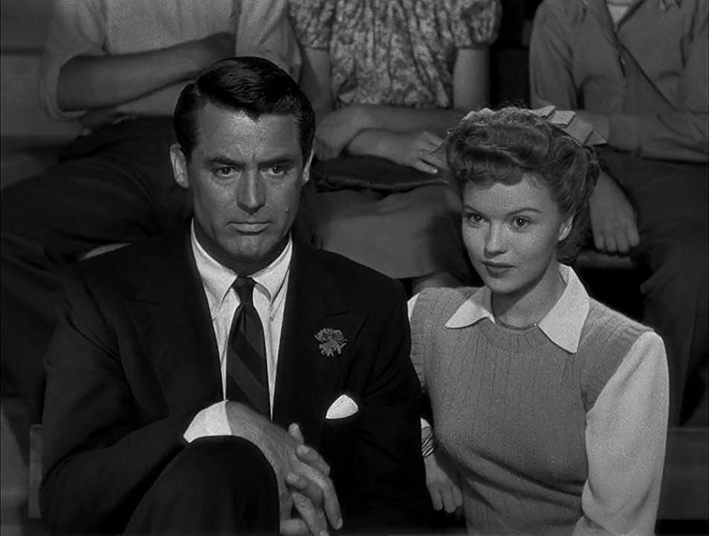 「独身者と女学生」ケイリー・グラント & シャーリー・テンプルの画像