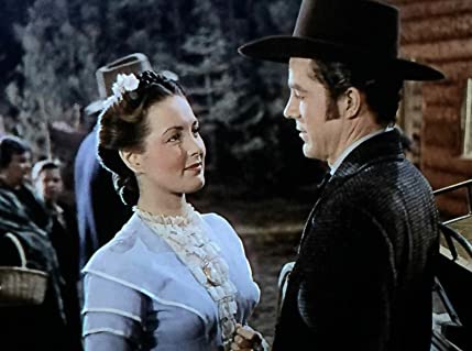 「インディアン渓谷」ダナ・アンドリュース & パトリシア・ロックの画像