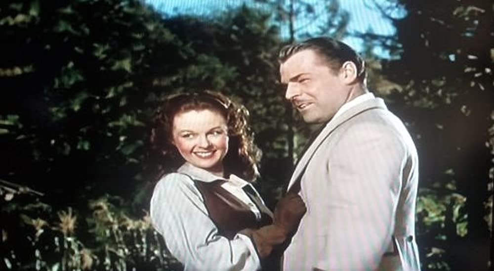 「インディアン渓谷」スーザン・ヘイワード & ブライアン・ドンレビの画像