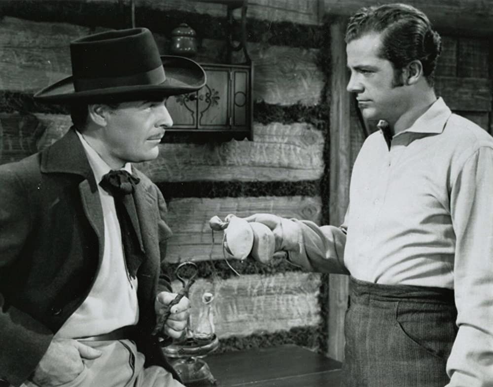 「インディアン渓谷」ダナ・アンドリュース & ブライアン・ドンレビの画像