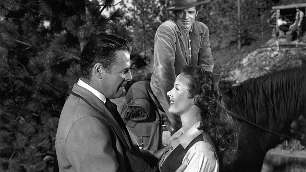 「インディアン渓谷」ダナ・アンドリュース & スーザン・ヘイワード & ブライアン・ドンレビの画像