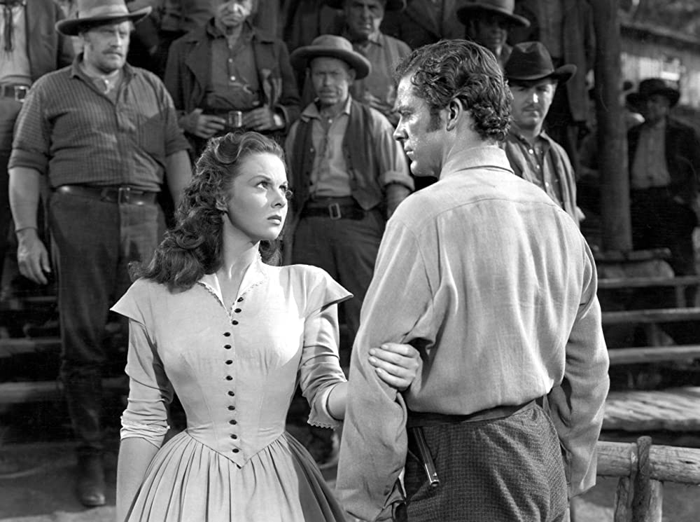 「インディアン渓谷」ダナ・アンドリュース & スーザン・ヘイワードの画像