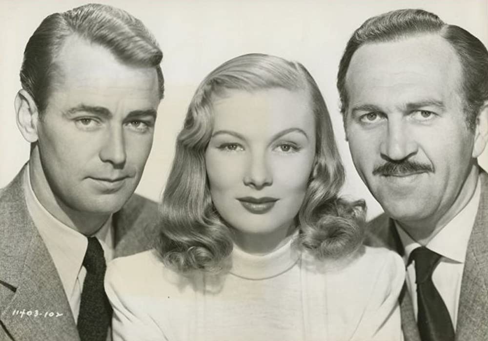 「青い戦慄」アラン・ラッド & ベロニカ・レイク & ハワード・ダ・シルバの画像