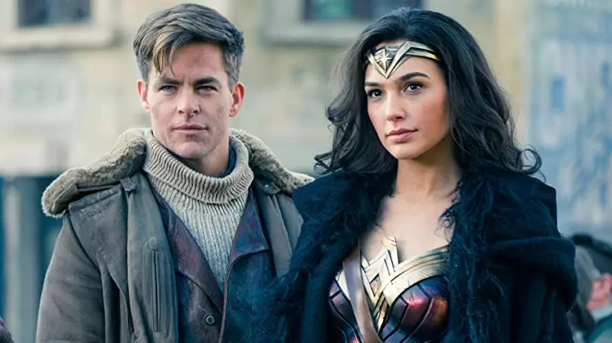 「ワンダーウーマン」クリス・パイン & ガル・ギャドットの画像