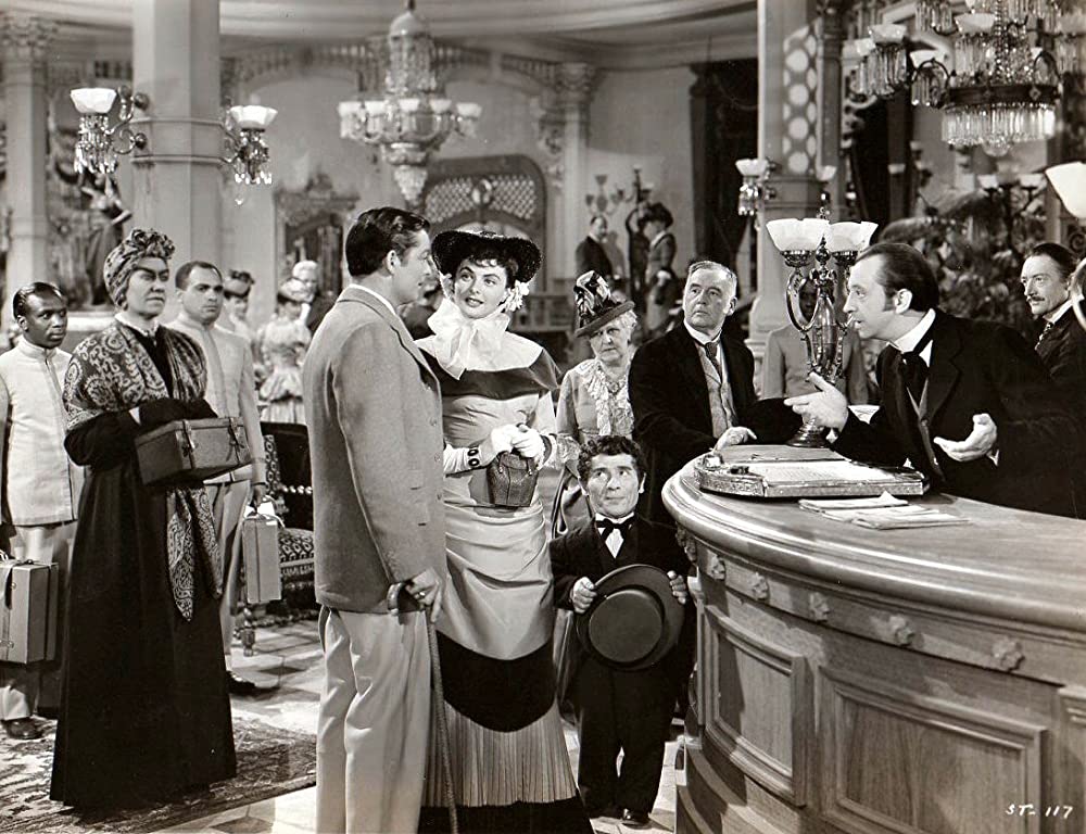 「サラトガ本線」イングリッド・バーグマン & ジョン・アボット & Jerry Austin & Chester Clute & フローラ・ロブソン & John Warburtonの画像