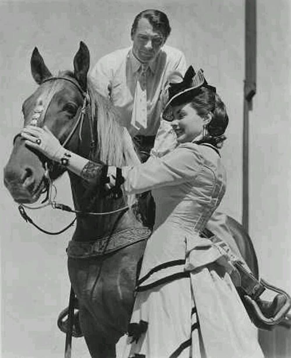 「サラトガ本線」イングリッド・バーグマン & ゲイリー・クーパーの画像