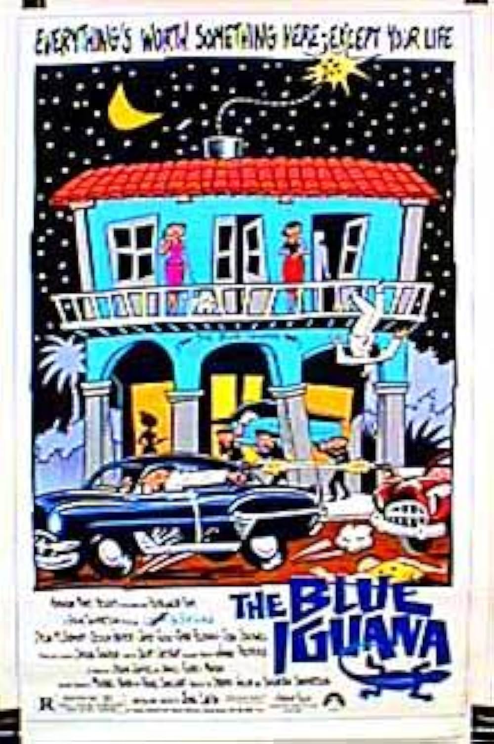 ブルーイグアナの画像