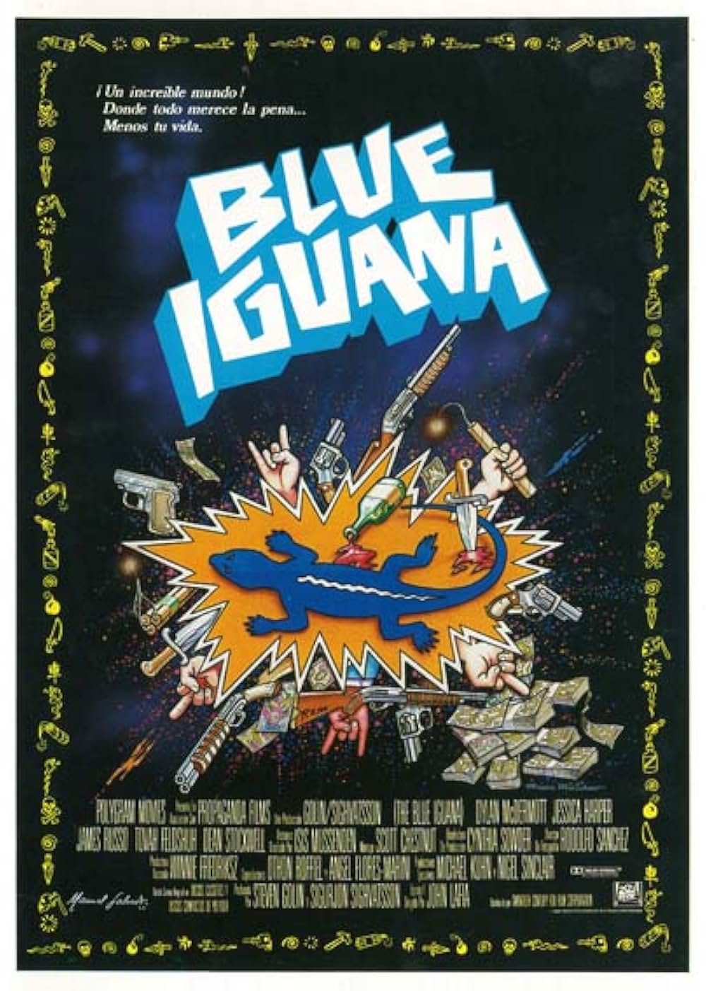 ブルーイグアナの画像