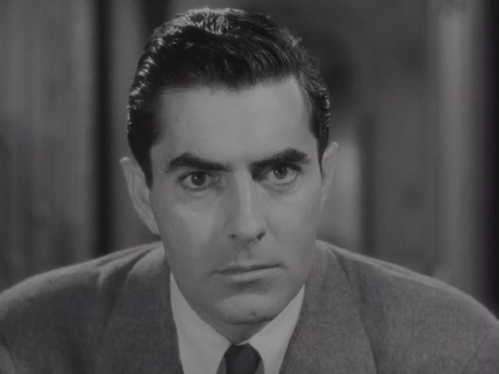 「剃刀の刃」タイロン・パワーの画像