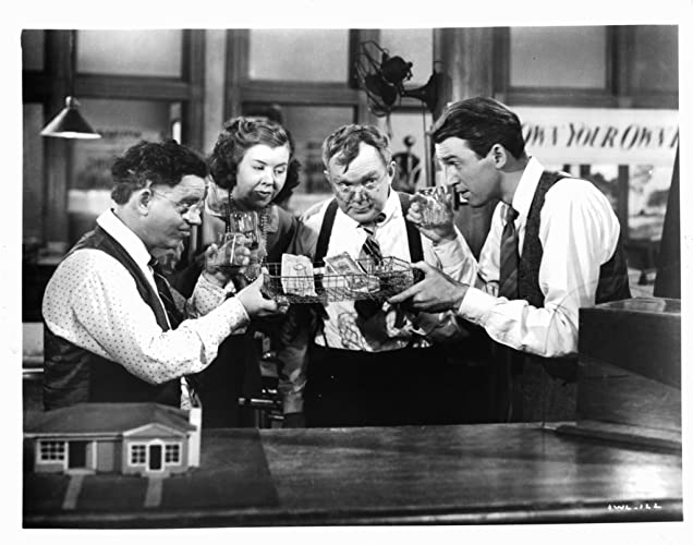 「素晴らしき哉、人生！」ジェームズ・スチュワート & トーマス・ミッチェル & メアリー・トリーン & Charles Williamsの画像