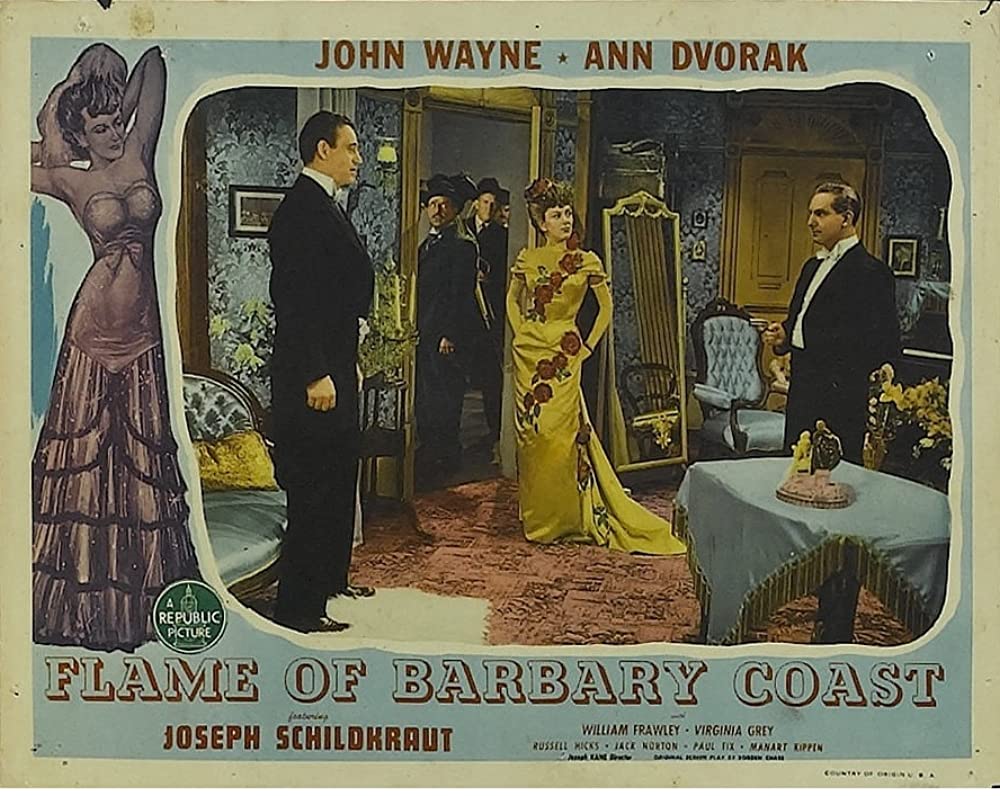 「炎の街」ジョン・ウェイン & アン・ドボラック & ジョセフ・シルドクラウトの画像