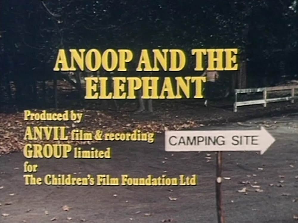 アヌープとチビ象ラニーの画像