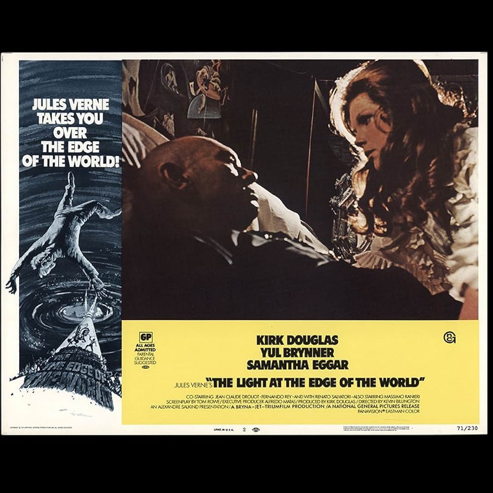 カーク・ダグラスとユル・ブリンナーの 世界の果ての大冒険の画像