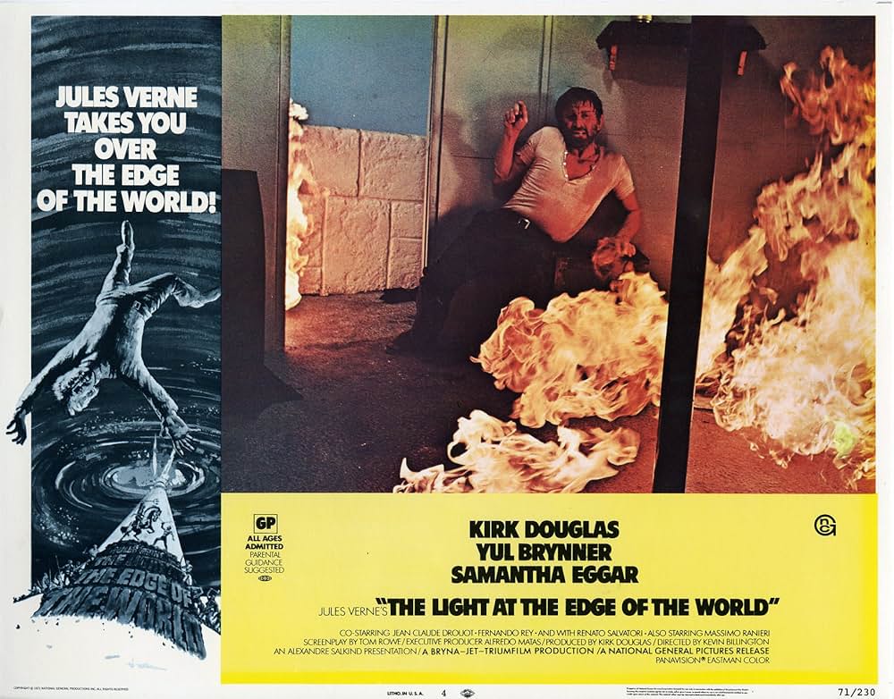 カーク・ダグラスとユル・ブリンナーの 世界の果ての大冒険の画像