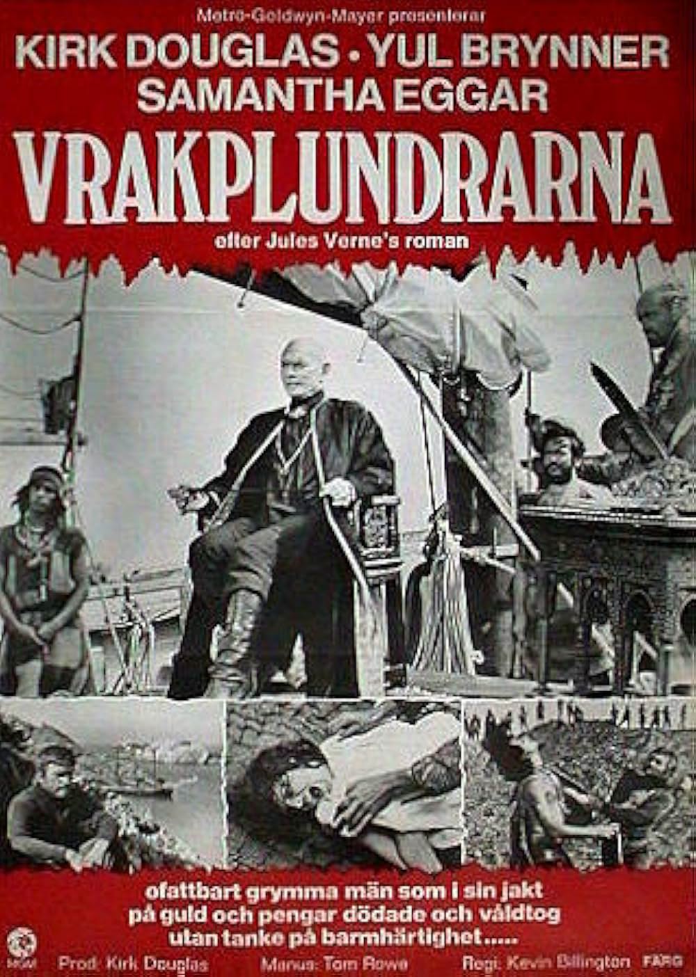 カーク・ダグラスとユル・ブリンナーの 世界の果ての大冒険の画像
