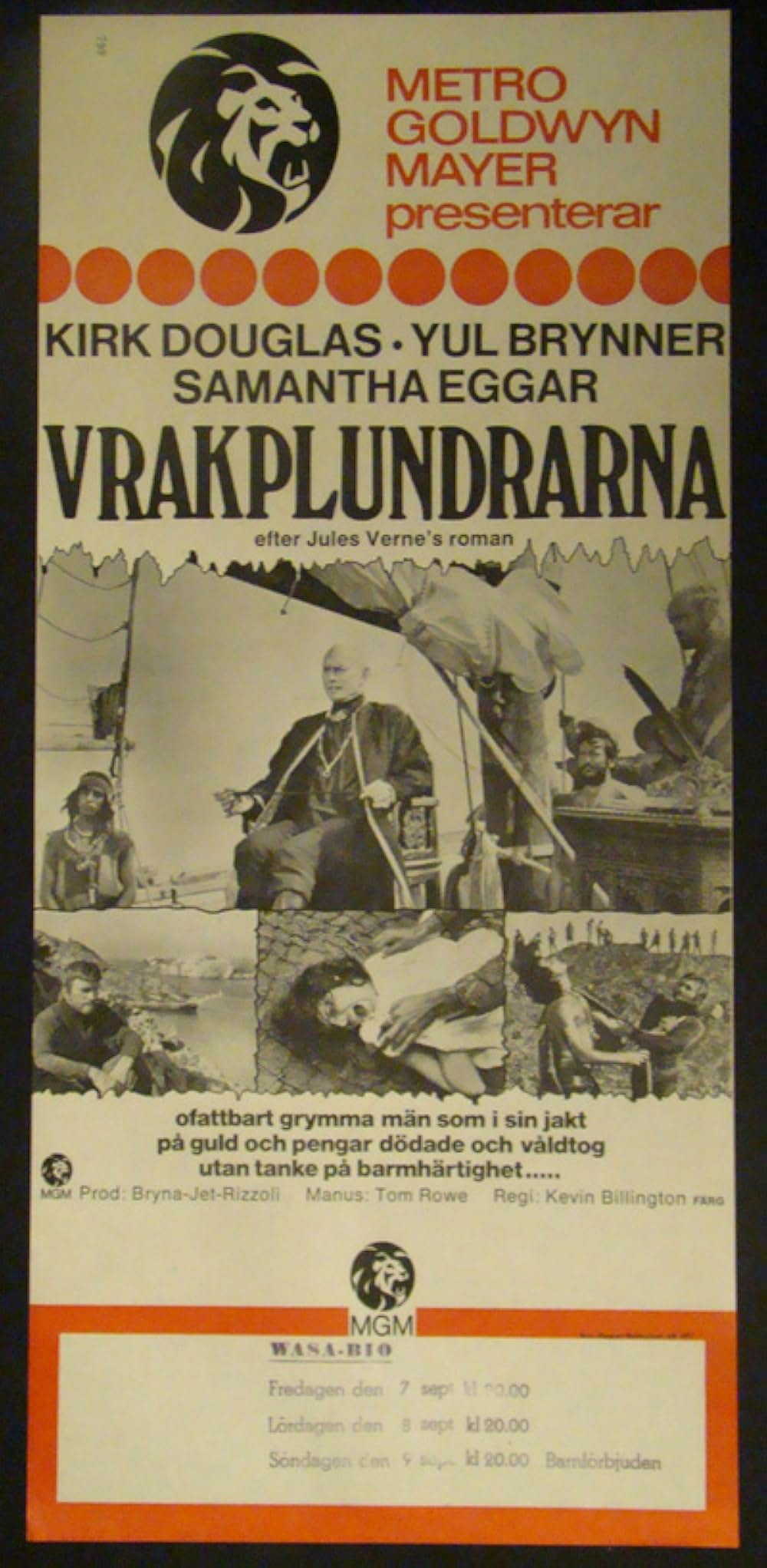 カーク・ダグラスとユル・ブリンナーの 世界の果ての大冒険の画像