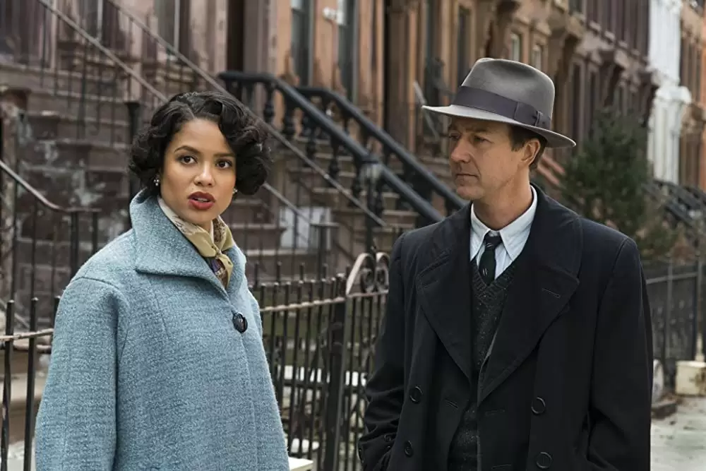 「マザーレス・ブルックリン」エドワード・ノートン & ググ・バサ＝ローの画像