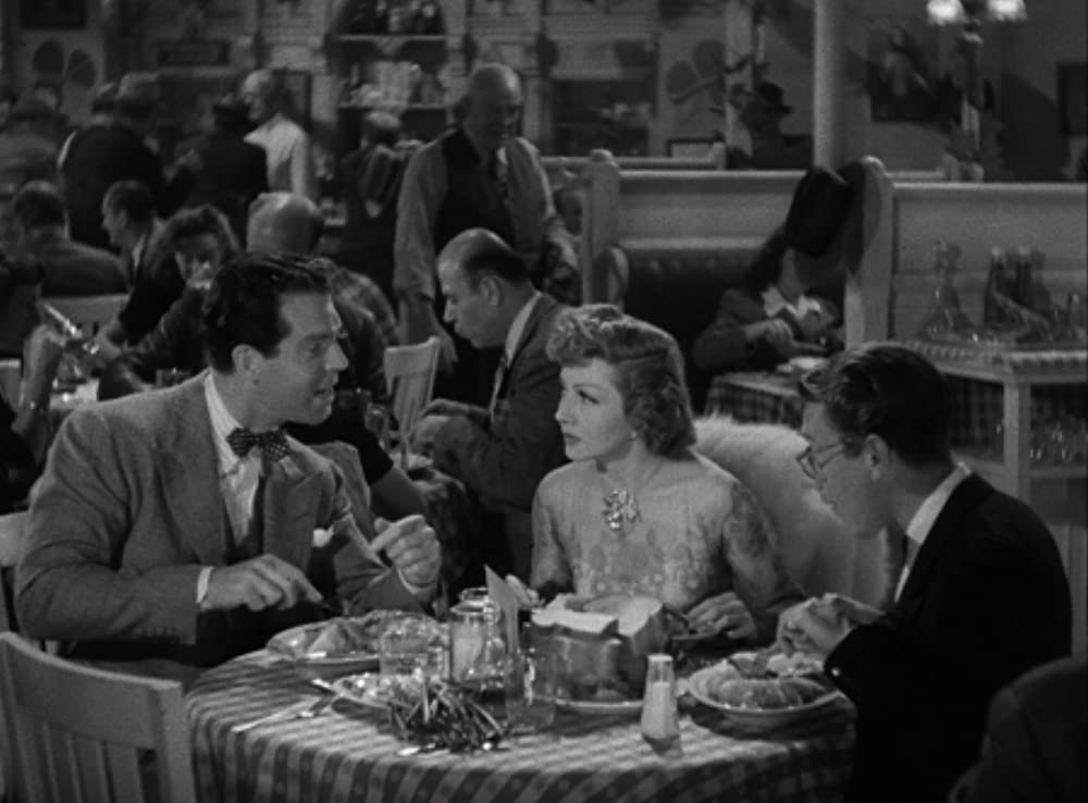 「淑女と拳骨」クローデット・コルベール & リチャード・ヘイドン & フレッド・マクマレイの画像