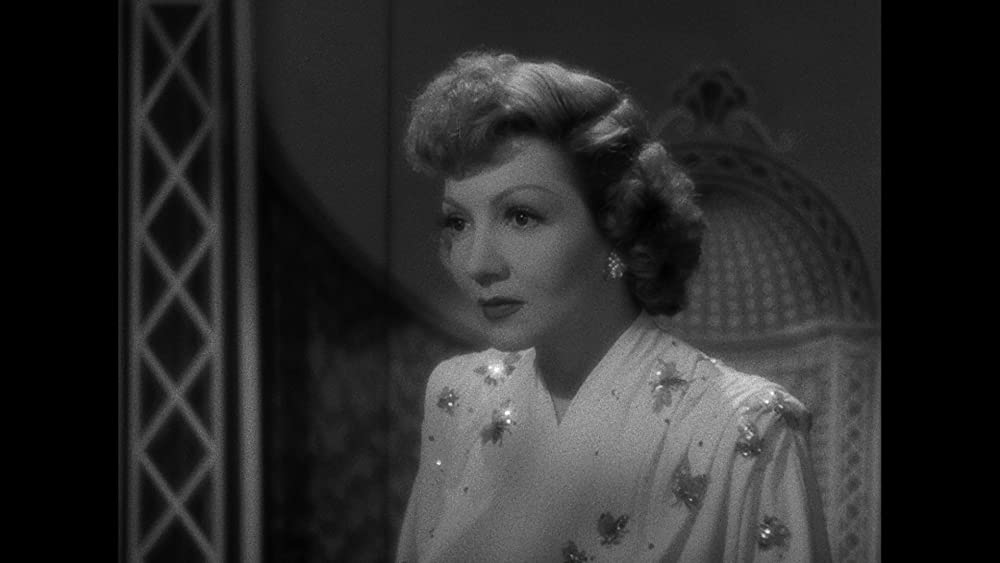 「淑女と拳骨」クローデット・コルベールの画像