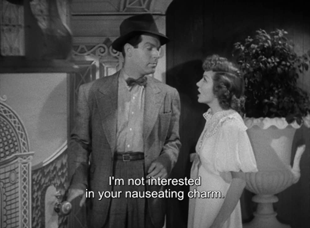 「淑女と拳骨」クローデット・コルベール & フレッド・マクマレイの画像