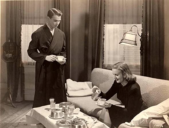 「クリスマスの休暇」Deanna Durbin & Dean Harensの画像