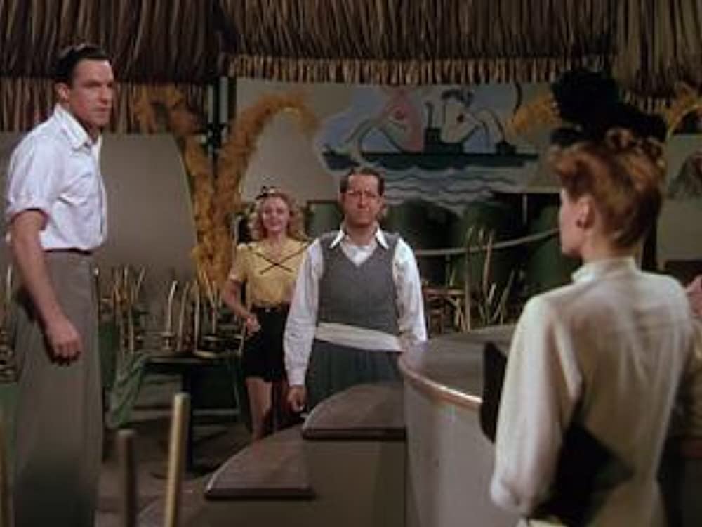 「カバーガール」ジーン・ケリー & イブ・アーデン & レスリー・ブルックス & フィル・シルバースの画像