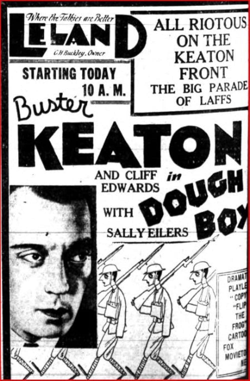 キートンの決死隊の画像