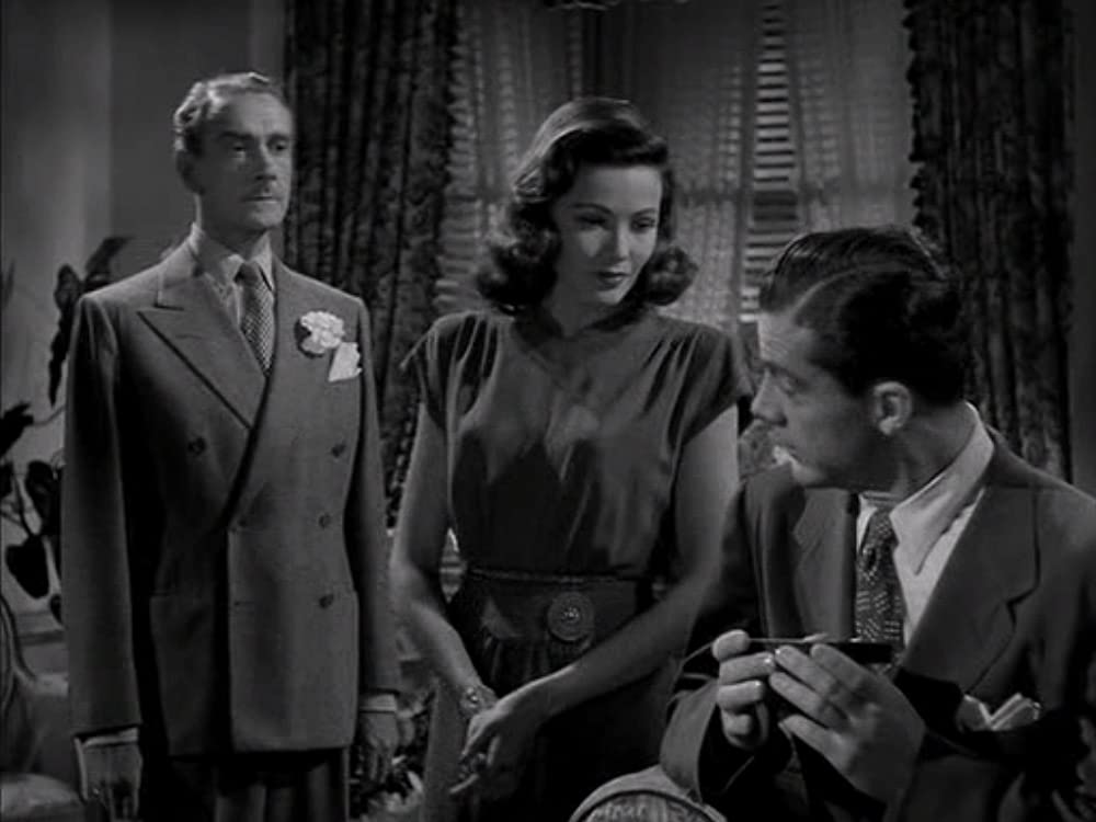 「ローラ殺人事件」ジーン・ティアニー & ダナ・アンドリュース & クリフトン・ウェッブの画像