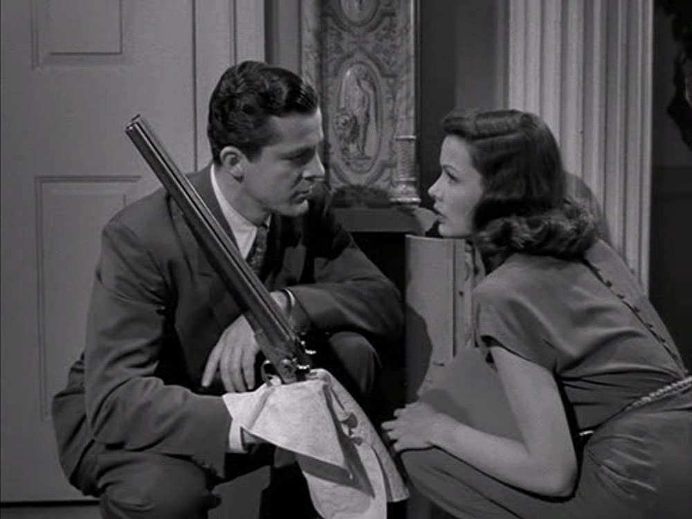 「ローラ殺人事件」ジーン・ティアニー & ダナ・アンドリュースの画像