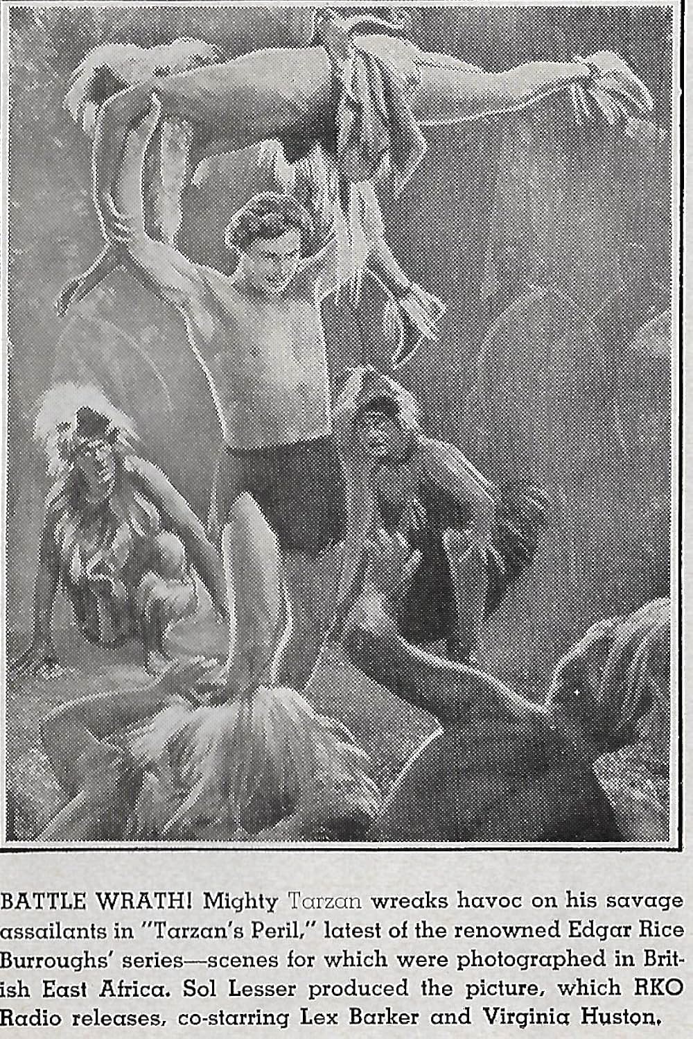 ターザンと密林の王女（ジャングル・クイーン）の画像